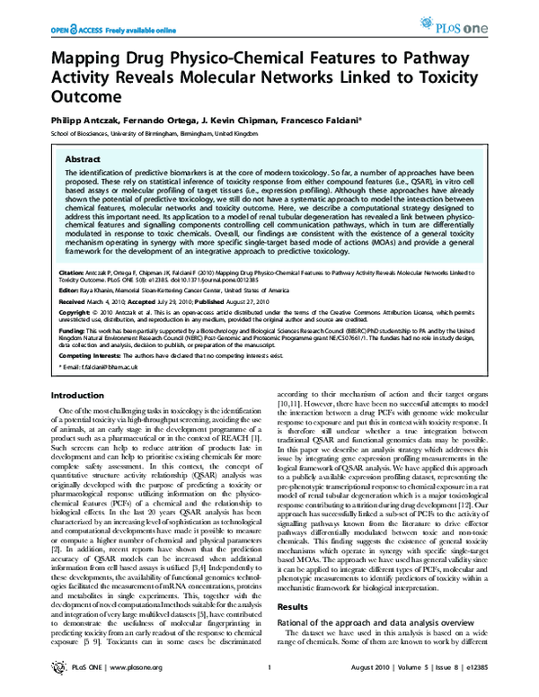 (PDF) Mapping Drug Physico-Chemical Features to Pathway Activity ...