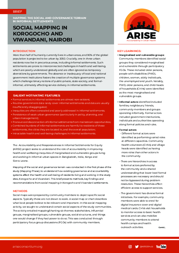 PAC00590 ARISE Kenya social mapping brief