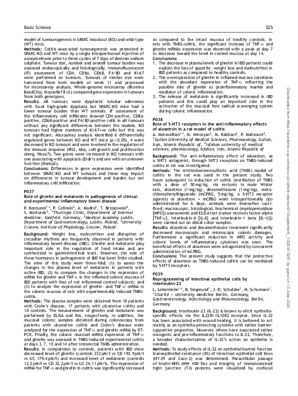 (PDF) P039 Reprogramming of intestinal epithelial cells by interleukin-22
