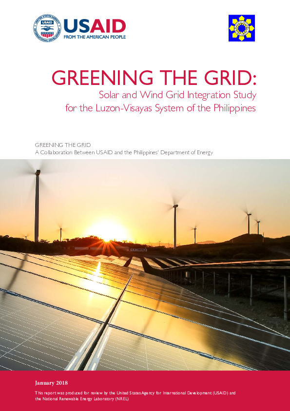 (PDF) Greening the Grid: Solar and Wind Grid Integration Study for the ...