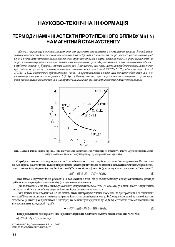 (PDF) Thermodynamic aspects of the opposite effect of Mn and Ni on the ...