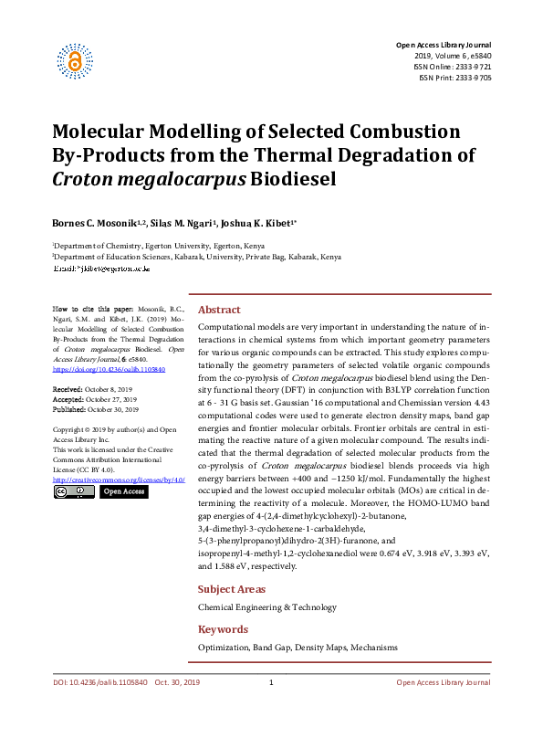 (PDF) Environmentally persistent free radicals and particulate ...