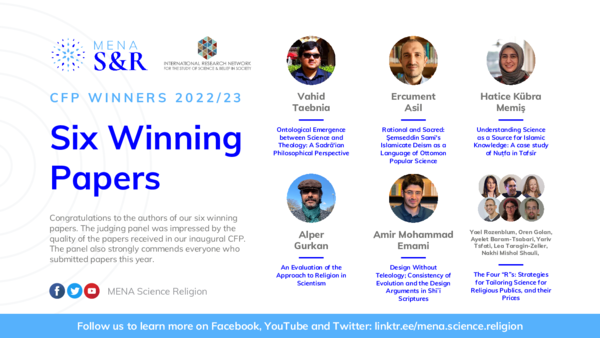MENA Science and Religion Winners Announcement 2023