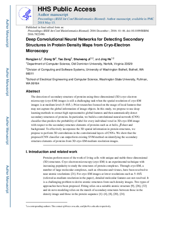 (PDF) Deep Convolutional Neural Networks for Detecting Secondary ...