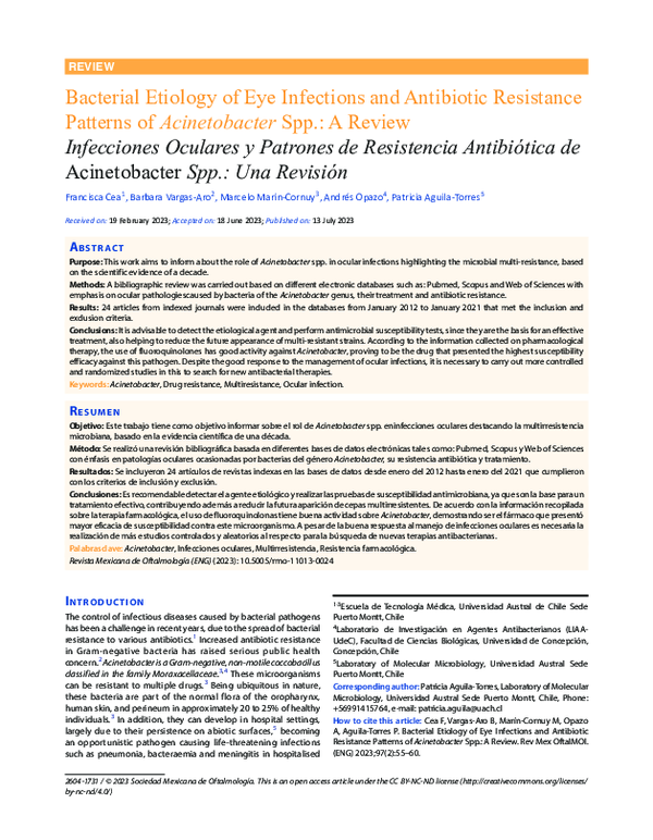 (PDF) Bacterial Etiology of Eye Infections and Antibiotic Resistance ...