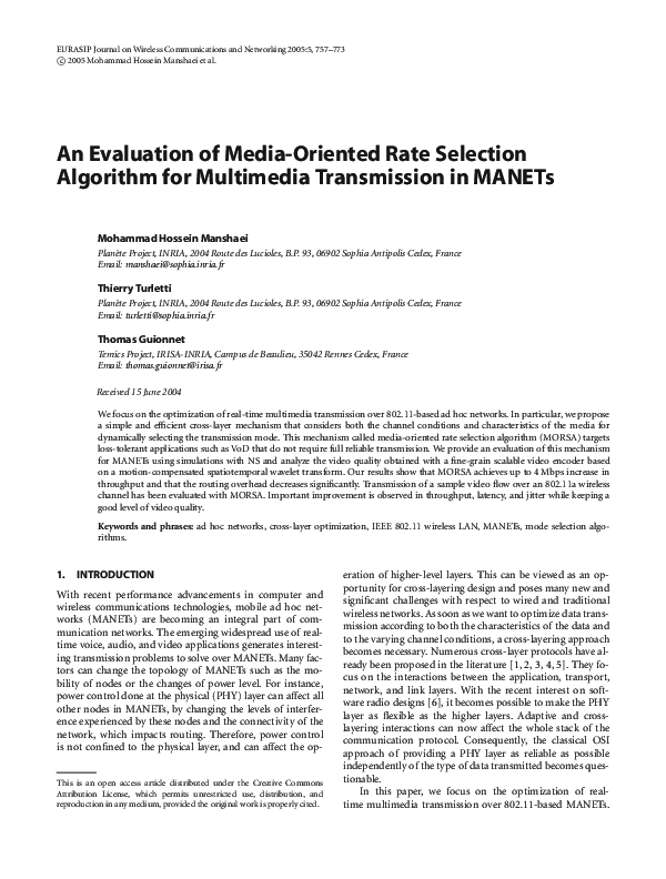 (PDF) Adaptive Blind Multiuser Detection over Flat Fast Fading Channels ...