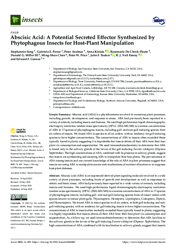 (PDF) Abscisic Acid: A Potential Secreted Effector Synthesized by ...