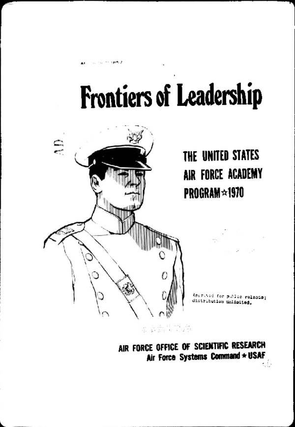 (PDF) Frontier of Leadership. The United States Air Force Academy ...