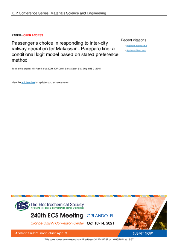 (PDF) Passenger’s choice in responding to inter-city railway operation ...