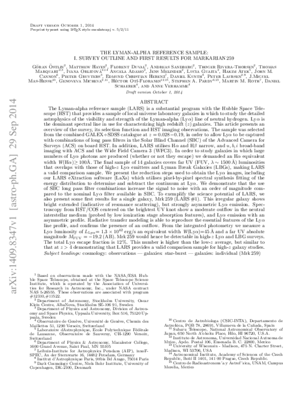 (PDF) Preprint typeset using LATEX style emulateapj v. 5/2/11 THE LYMAN ...