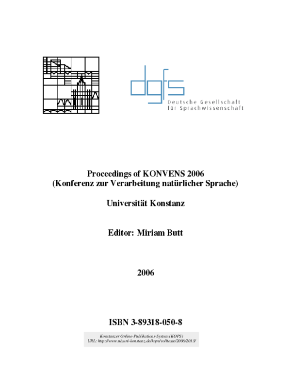 (PDF) Automatic Error Correction for Tree-Mapping Grammars