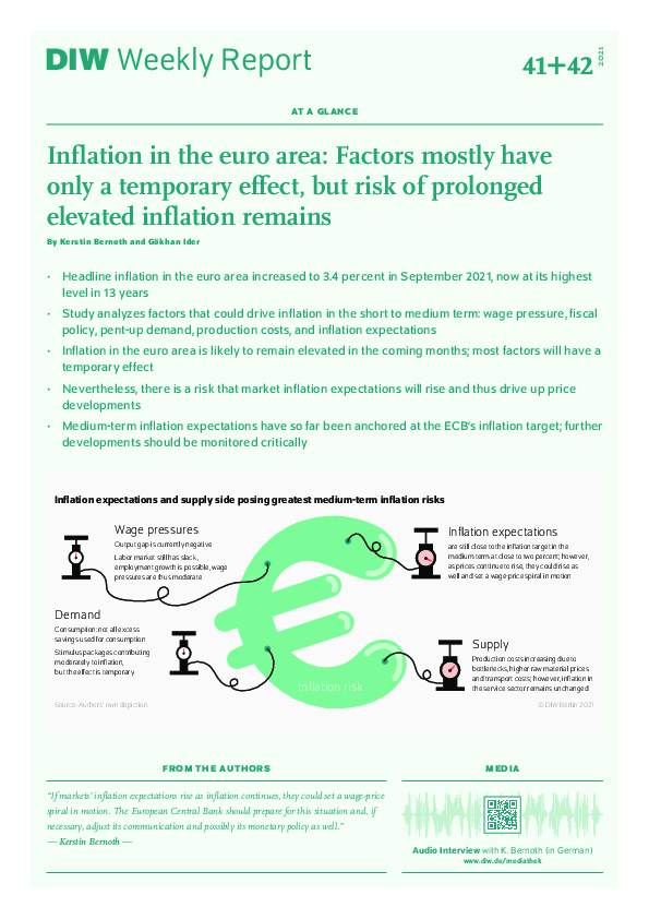 (PDF) Inflation in the Euro Area: Factors Mostly Have Only a Temporary ...