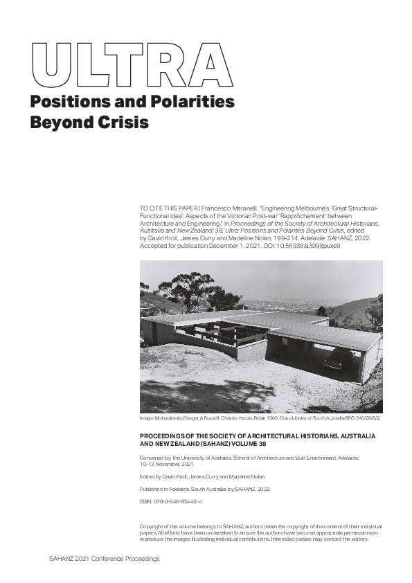 (PDF) Engineering Melbourne’s “Great Structural- Functional Idea ...