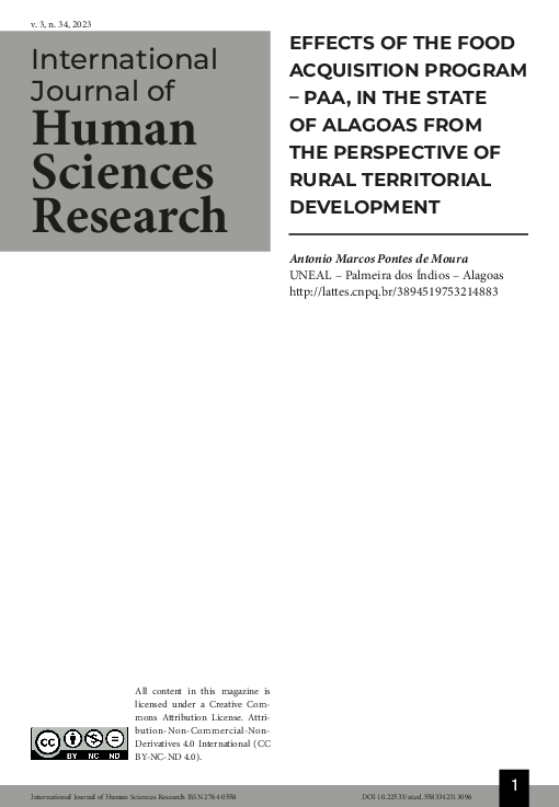 (PDF) EFFECTS OF THE FOOD ACQUISITION PROGRAM – PAA, IN THE STATE OF ...