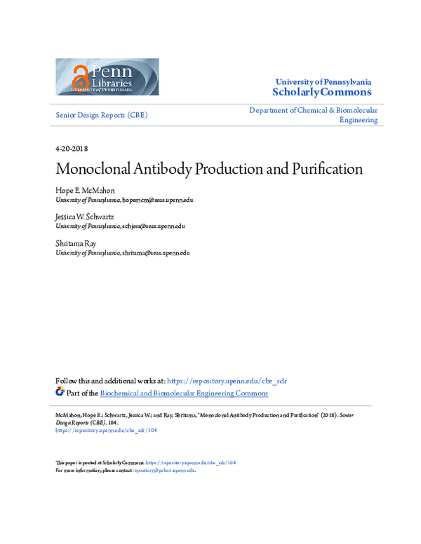 PDF) Monoclonal Antibody Production and Purification | Shritama Ray - Academia.edu pdf-monoclonal-antibody-production-and-purification-shritama-ray-academia-edu