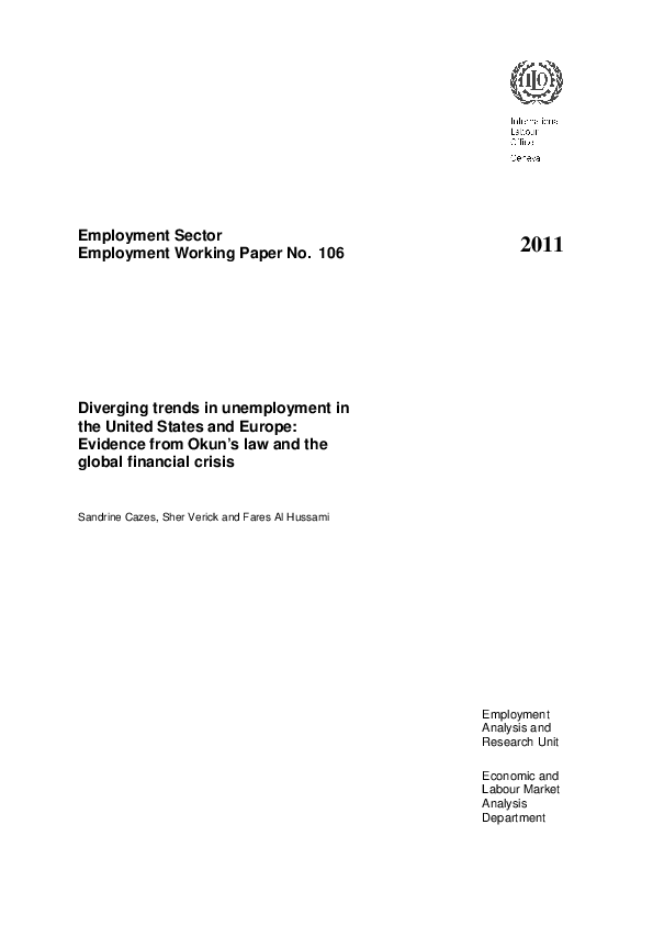 (PDF) Employment Sector Employment Working Paper No . 106 2011 ...