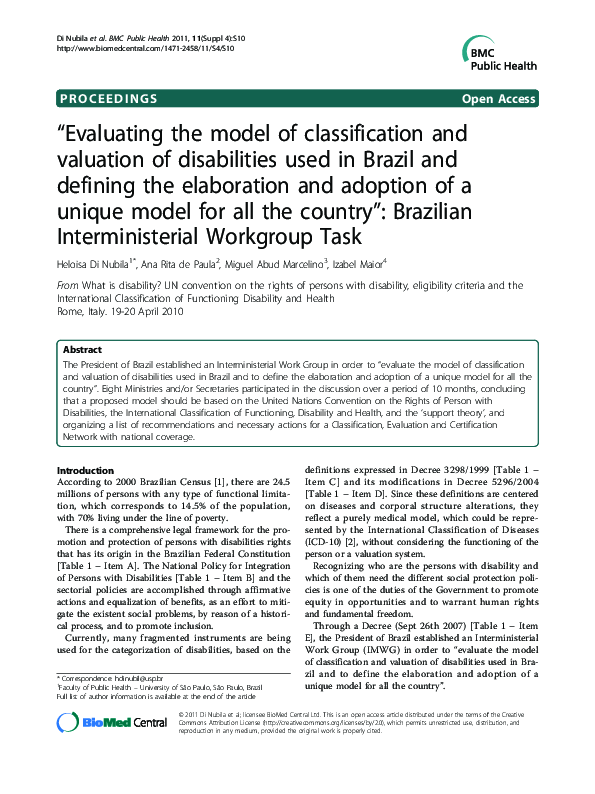 (PDF) Evaluating the model of classification and valuation of ...