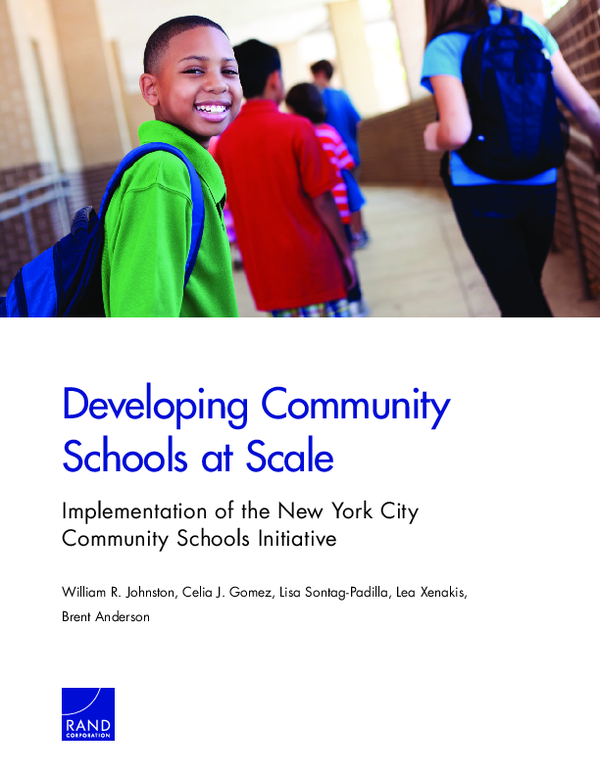 (PDF) Developing Community Schools at Scale: Implementation of the New ...