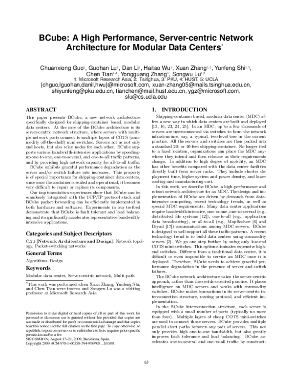 (PDF) BCube
