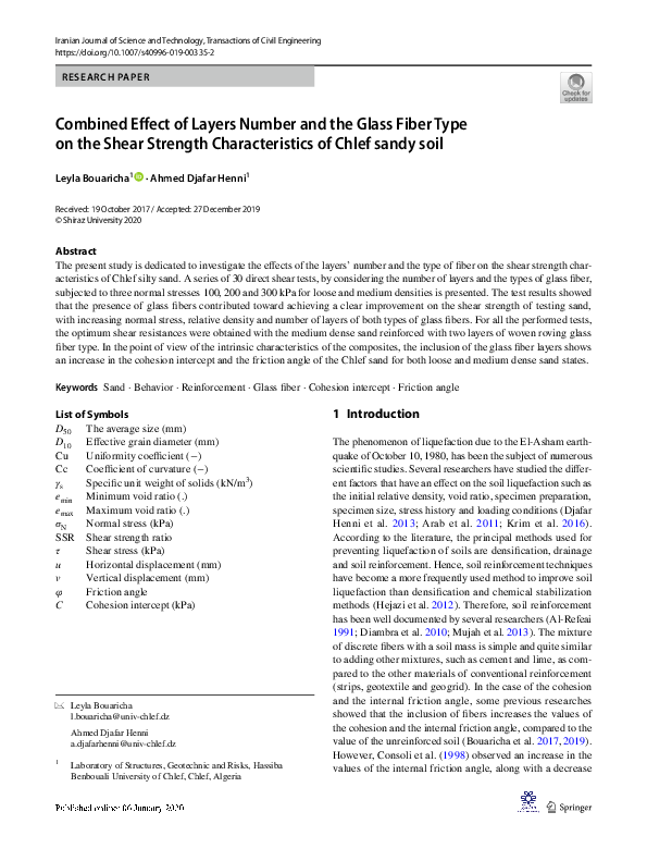(PDF) Combined Effect of Layers Number and the Glass Fiber Type on the ...