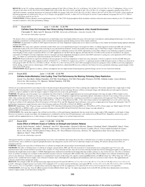 (PDF) Acute Effect of Different Doses of Caffeine on Strength and ...