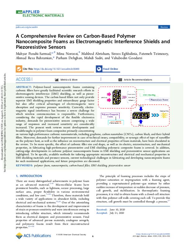 (PDF) A Comprehensive Review on Carbon-Based Polymer Nanocomposite ...