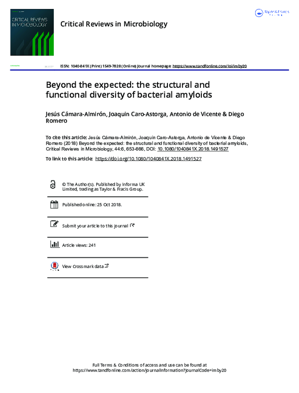 (PDF) Beyond the expected: the structural and functional diversity of ...