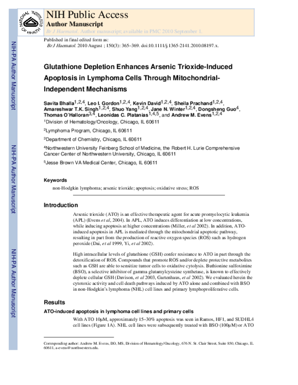 arsenic glutathione Interaction of plasma glutathione redox and folate deficiency on arsenic  methylation capacity in Bangladeshi adults main image 1