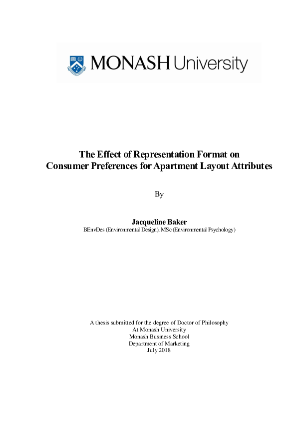 (PDF) The Effect of Representation Format on Consumer Preferences for ...