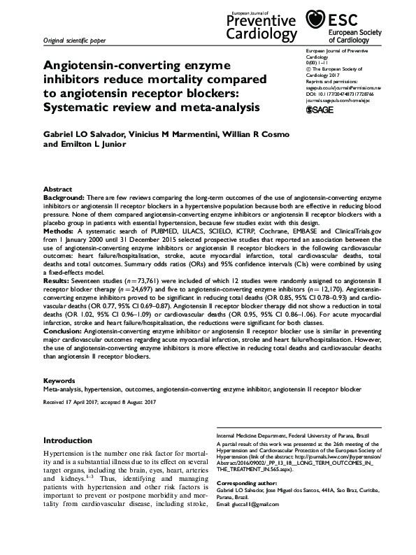 (PDF) Angiotensin Converting Enzyme Inhibitors Reduce Alcohol ...