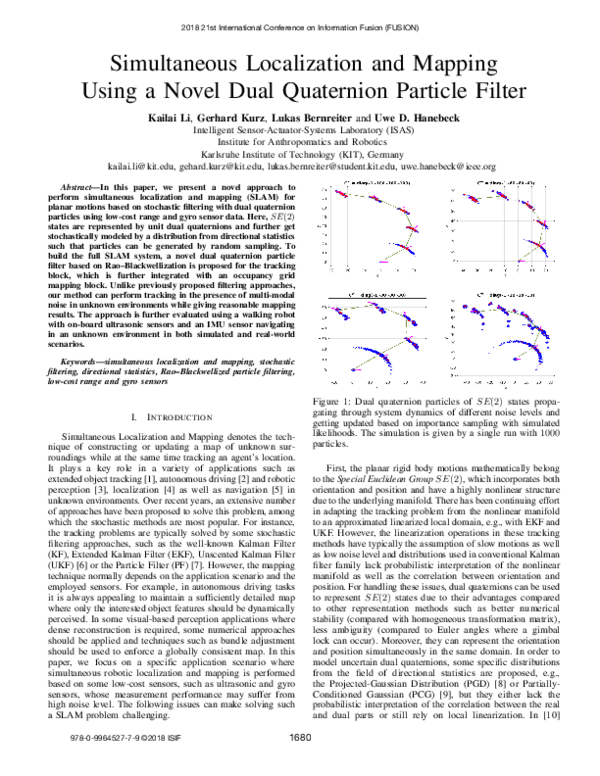 (PDF) Simultaneous Localization and Mapping Using a Novel Dual ...