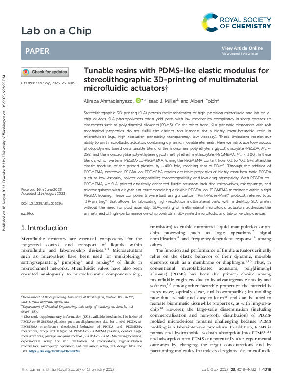 (PDF) Lab on a Chip