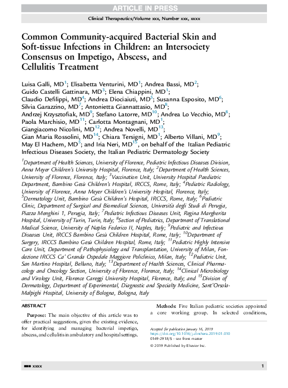 (PDF) Common Community-acquired Bacterial Skin and Soft-tissue ...