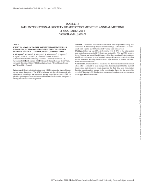 (PDF) OR09-4 * Script in a Day (Scid) Intervention for Individuals Who ...