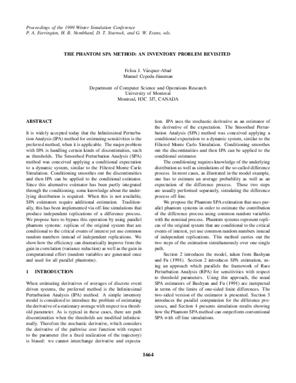 (PDF) The phantom SPA method | Felisa Vazquez-Abad - Academia.edu