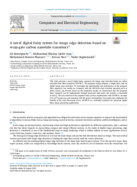 (PDF) A novel digital fuzzy system for image edge detection based on ...
