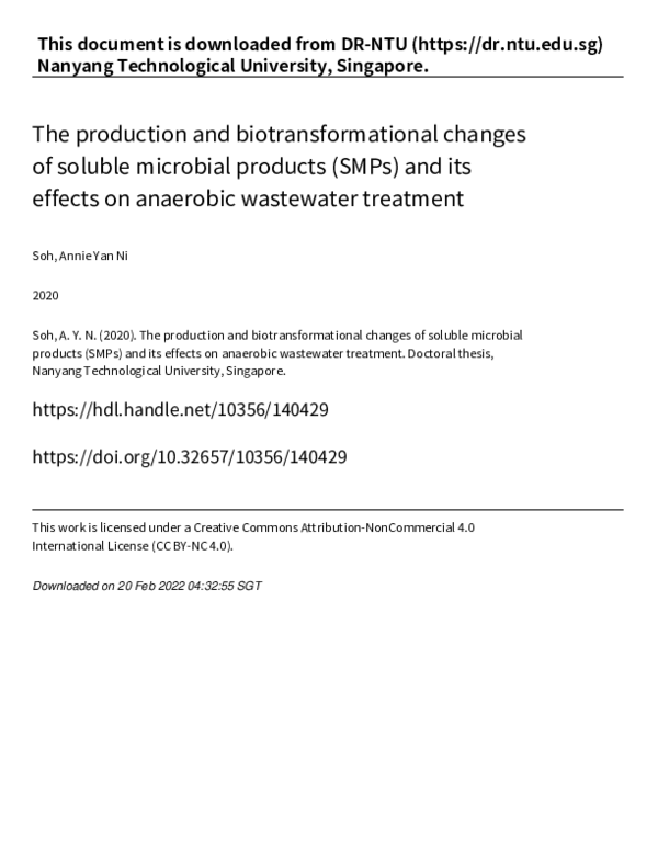 PDF) The production and biotransformational changes of soluble 