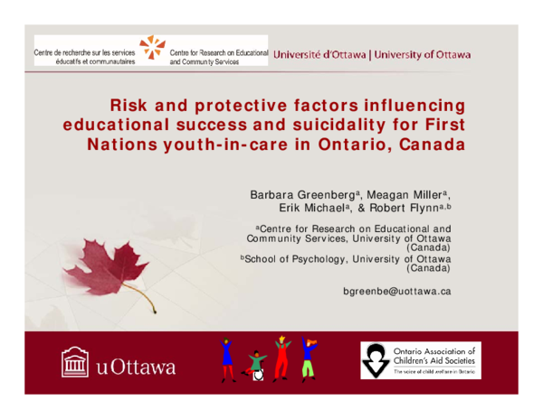 (PDF) Risk and protective factors influencing educational success and ...
