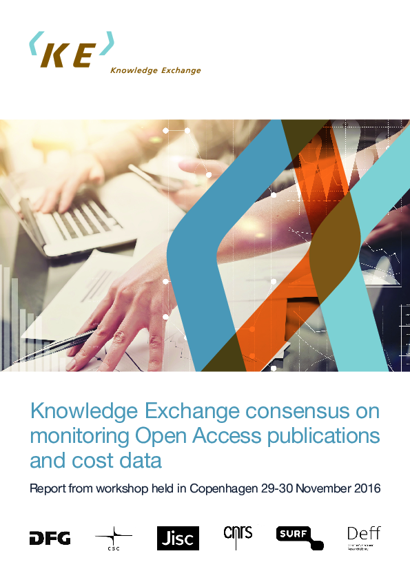 (PDF) Knowledge Exchange consensus on monitoring Open Access ...