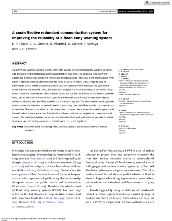 (PDF) A cost-effective redundant communication system for improving the ...