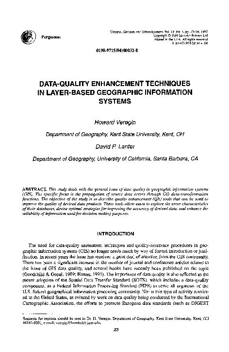 (PDF) Data-quality enhancement techniques in layer-based geographic ...