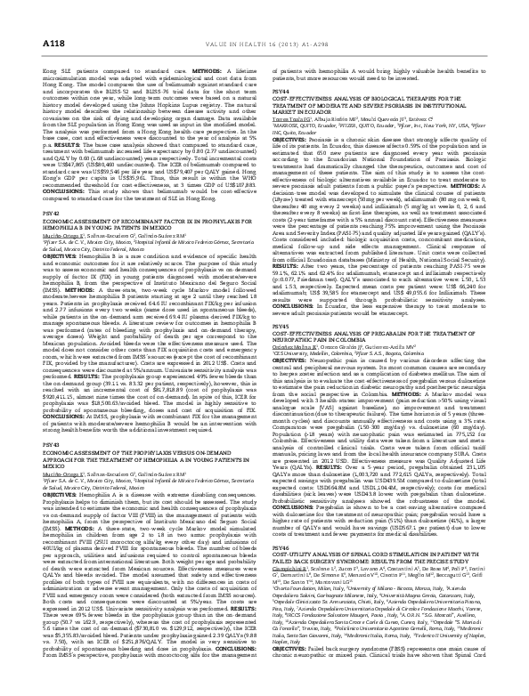 (PDF) Cost-effectiveness analysis of pregabalin for the treatment of ...