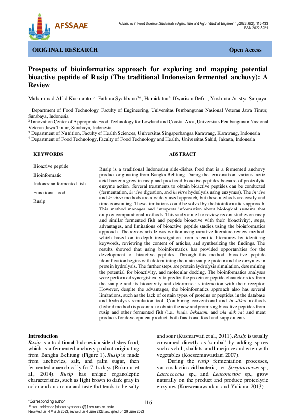 (PDF) Prospects of bioinformatics approach for exploring and mapping ...