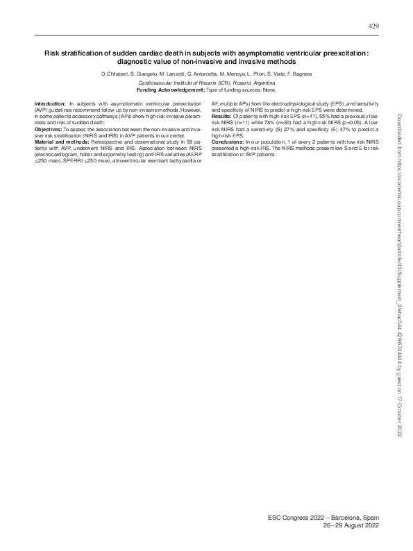 (PDF) Risk stratification of sudden cardiac death in subjects with ...