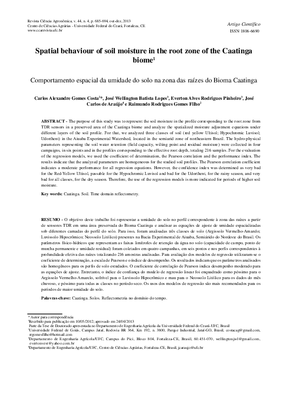 (PDF) Spatial behaviour of soil moisture in the root zone of the ...