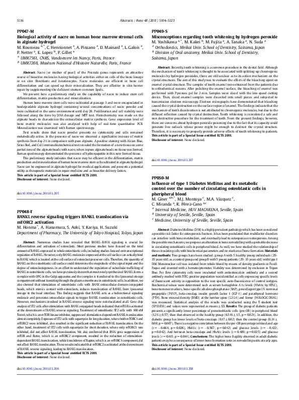 (PDF) Biological activity of nacre on human bone marrow stromal cells ...