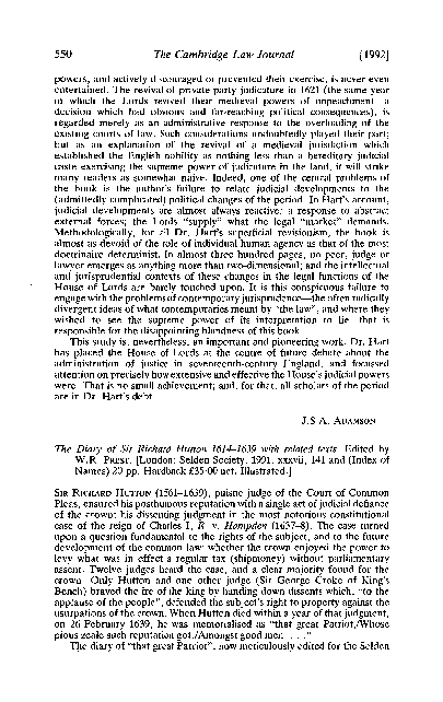 (PDF) The Diary of Sir Richard Hutton 1614–1639 with related texts ...