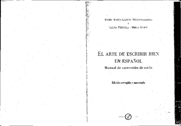 (PDF) El arte de escribir bien en espanol Manual de correccion de estilo