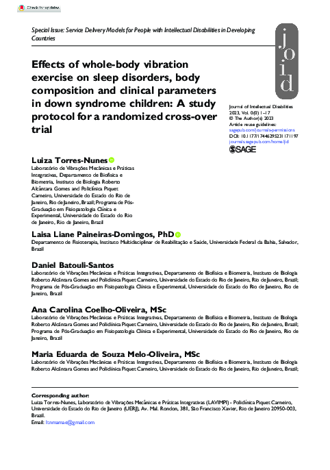 (PDF) Effects of whole-body vibration exercise on sleep disorders, body ...