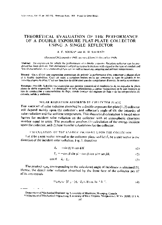 (PDF) Theoretical evaluation of the performance of a double exposure ...
